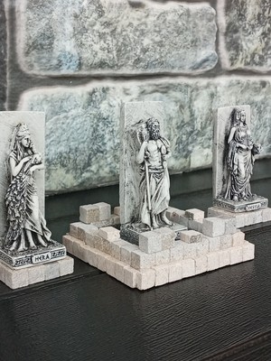 Gökçen Hobi Antik Yunan Tanrıları Zeus Hestia Hera Biblo Set