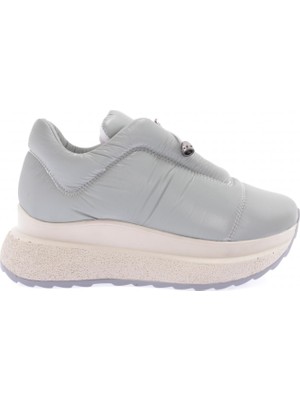 DGN 601-23Y Kadin Kalin Taban Lastik Bağcikli Sneakers Ayakkabi
