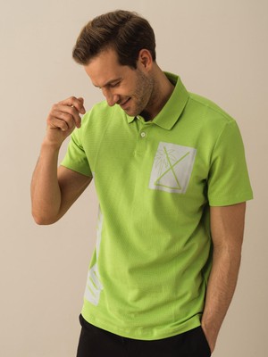 Xint Pamuk Regular Fit Polo Tişört