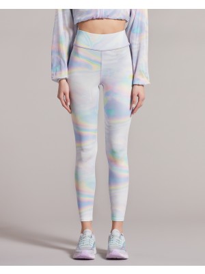 Skechers W Legging All Over Print Ankle Legging Kadın Light Lilac Tayt - S231055-816