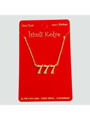 Feryal Uğurlu Rakamlar Uçlu Kolye