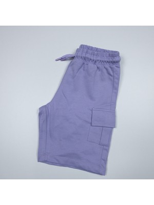 Divonette %100 Pamuk Yan Cepli Şort