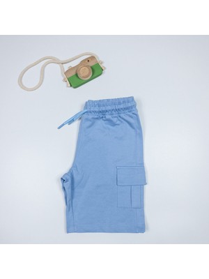 Divonette %100 Pamuk Yan Cepli Şort