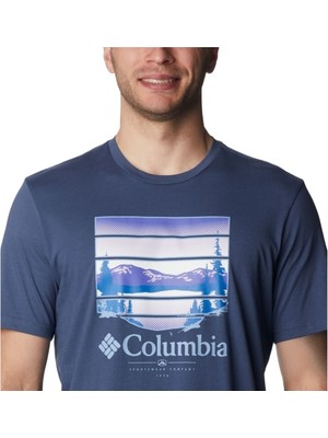 Columbia Csc M Colorful Vista Ss Tee Erkek Tişört CS0304-480