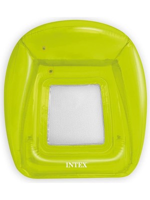 Intex Işık Geçiren Renkli Fileli Kare Simit 56802