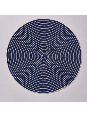 Linens Artsy 38 cm Amerikan Servis Lacivert