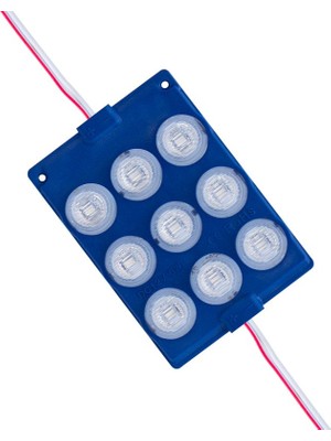 Powermaster Modül LED 12V 0.6W Mavi Flaşlı Yanıp Sönen 7860-2835 (10 Adet)