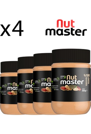 Nut Master Fıstık Ezmesi Parçacıklı 600 G - A101