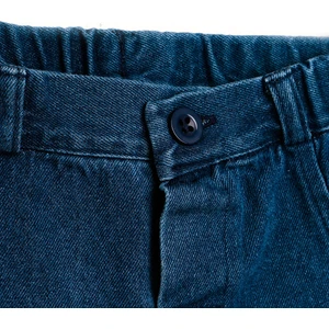 HelloBaby Basic Erkek Bebek Denim Bermuda Şort Erkek Bebek