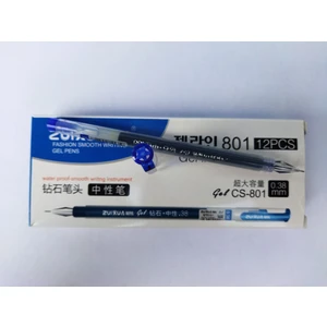 Jel Kalem Mavi 0.38MM 12 Adet