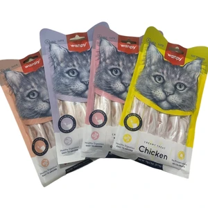 Creamy Treat Puding Kedi Ödül Maması Sıvı Kedi Ödülü Karışık 4paket