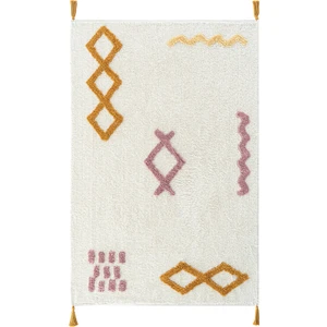 Cool Halı Cool Cotton Ccn 04 Multy Xw Makinede Yıkanabilir Kaymaz Tabanlı Naturel Pamuk Dokuma Bebek Halısı