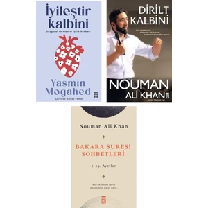 İyileştir Kalbini + Dirilt Kalbini + Bakara Suresi Sohbetleri 3 Kitap Set