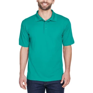 Euwue Dijital Elit Erkek Polo Yaka Yeşil Tişört