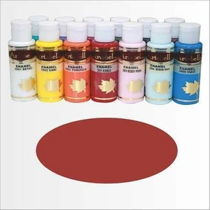 Enamel Cam ve Seramik Boyası Bordo 70 cc