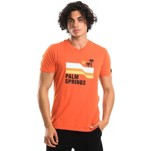 Men Tshırt Turuncu Erkek T-Shirt 22515-18