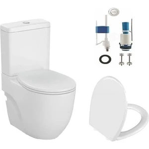 501 Duvara Sıfır Klozet + Norm Yavaş Kapak + Vitra Iç Takım Set