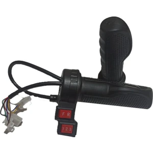 3 Vitesli + Geri Vites  E-Bike Gaz Kolu [takım] 8 Kablo