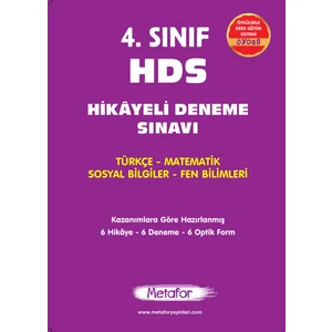 Metafor Yayıncılık Metafor 4. Sınıf Hikayeli Deneme Sınavı 6'lı (Hds)