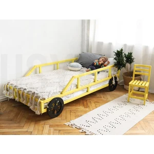 Ahşap Montessori Karyola - Masif Ahşap Karyola - Montessori  Yatak