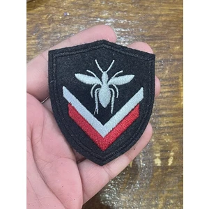 Gönülden Tasarım 7x6 cm Ütü Ile Yapışan Arı Aplike Arma Apolet Yama Dikiş Aksesuarı