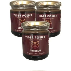 Tıger Power Bitkisel Karışım Ginsengli 240 gr - 3 Adet