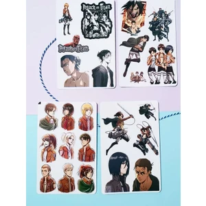 Anime Attack On Titan Sticker Set