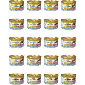 Purina Gourmet Gold Okyanus Balıklı ve Sebzeli Kedi Konservesi 24X85 gr