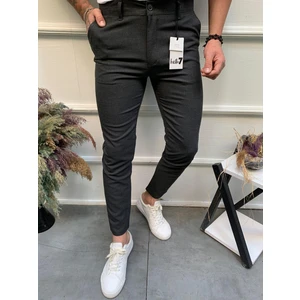 Ser Joven Erkek Antrasit Slim Fit Kumaş Pantolon