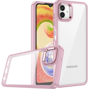 Samsung Galaxy A04 Kılıf Kamera Nikelaj Kenar Renkli Kapak