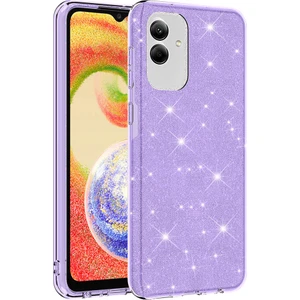 Samsung Galaxy A04 Kılıf Simli Parlak Shining Kapak
