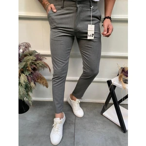 Ser Joven Erkek Füme Slim Fit Kumaş Pantolon