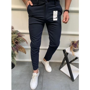 Ser Joven Erkek Lacivert Slim Fit Kumaş Pantolon