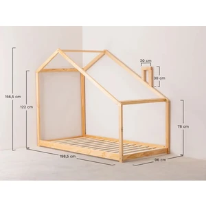 Ahşap Montessori Karyola - Masif Ahşap Karyola - Montessori  Yatak