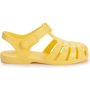 Clasica Velcro Kız/Erkek Çocuk Sandalet S10288 Havuz Plaj Sarı