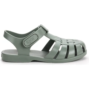 Clasica Velcro Kız/Erkek Çocuk Sandalet S10288 Havuz Plaj Yeşil
