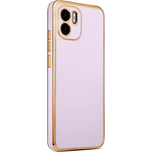 Xiaomi Redmi A1 Kılıf Köşeli Altın Model Kapak
