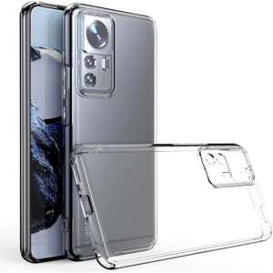 Xiaomi Mi 12T Pro Kılıf Kamera Korumalı Şeffaf Kapak