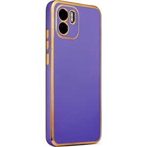 Xiaomi Redmi A1 Kılıf Köşeli Altın Model Kapak