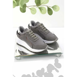 Füme Süet Kadın Sneaker K01212021802