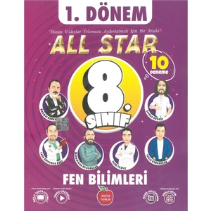 Newton Yayınları LGS Fen Bilimleri 1. Dönem 10 Deneme Sınavı