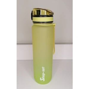 Shop-Set 1000 ml Tritan Motivasyonlu Su Matarası (Neon Sarı - Neon Yeşil)