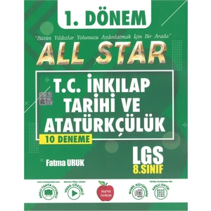 Newton Yayınları LGS İnkılap Tarihi 1. Dönem 10 Deneme Sınavı