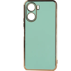 Kny Vivo Y16 Kılıf Parlak Kenarlı Laser Bark Silikon