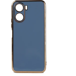 Kny Vivo Y16 Kılıf Parlak Kenarlı Laser Bark Silikon
