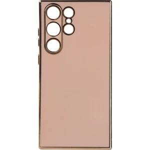 Samsung Galaxy S23 Ultra Kılıf Parlak Kenarlı Laser Bark Silikon