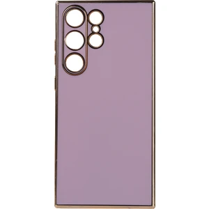 Samsung Galaxy S23 Ultra Kılıf Parlak Kenarlı Laser Bark Silikon