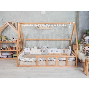 Ahşap Montessori Karyola - Masif Ahşap Karyola - Montessori  Yatak