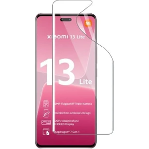 ECR MOBILE Xiaomi Mi 13 Lite ile Uyumlu Gerçek Kırılmayan Ekran Koruyucu Film Hd-Şeffaf