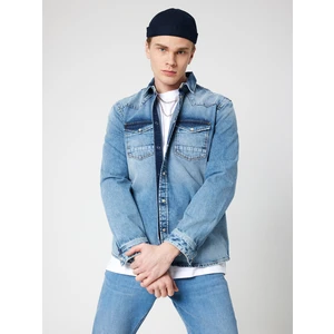 Slim Fit Erkek Gömlek U.kol